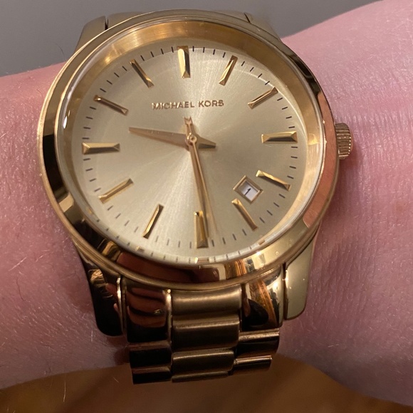 Michael Kors gold Ladies watch MK5160 main image 9